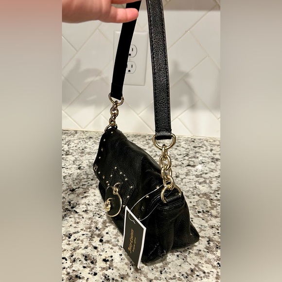 Juicy Couture Black Quilted Shoulder Bag - NWT - Vintage - Black - Small - Picture 5 of 12